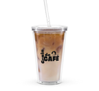 Gobelet en plastique transparent